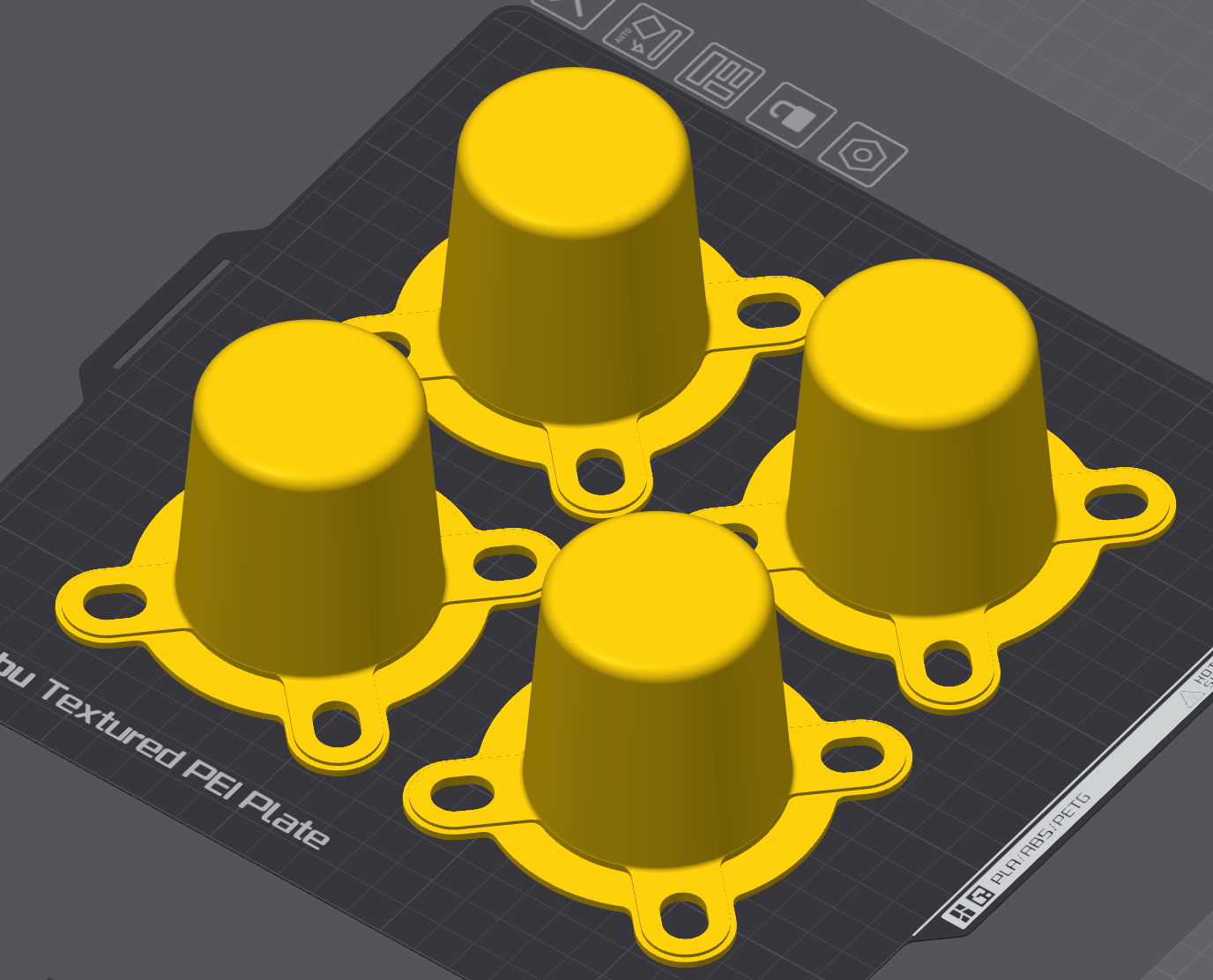 Shaft cover during 3D printing